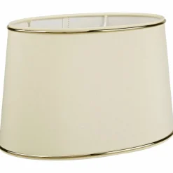Lampenschirm, Gold | Beige