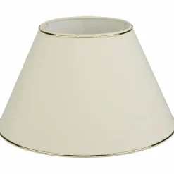 Lampenschirm, Gold | Creme, 40 cm