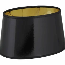 Lampenschirm, Schwarz | Gold