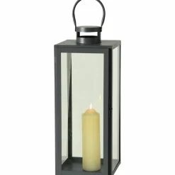 Laterne, Eisen, transparent