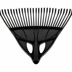 Laubbesen »Solid«, Arbeitsbreite: 62 cm, schwarz/orange