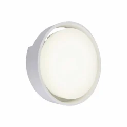 LED-Außenwandleuchte, Ø: 22 cm, Höhe: 6,8 cm, 18 W