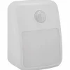 LED-Batterieleuchte mit Bewegungsmelder Kunststoff weiß 1 W