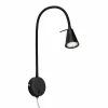 LED-Bettleuchte »TUSA«, schwarz, Höhe: 45 cm, inkl. Leuchtmittel