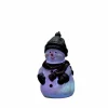 LED-Dekoration, Schneemann, Stecker, weiß