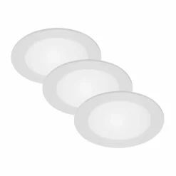 LED-Einbauleuchte »FLAT IN«, ∅: 11,4 cm, Höhe: 3 cm, 18 W