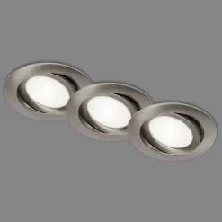 LED-Einbauleuchte »FLAT IN«, ∅: 10,6 cm, Höhe: 3 cm, 21 W