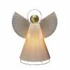 LED-Engel, Stecker, weiß