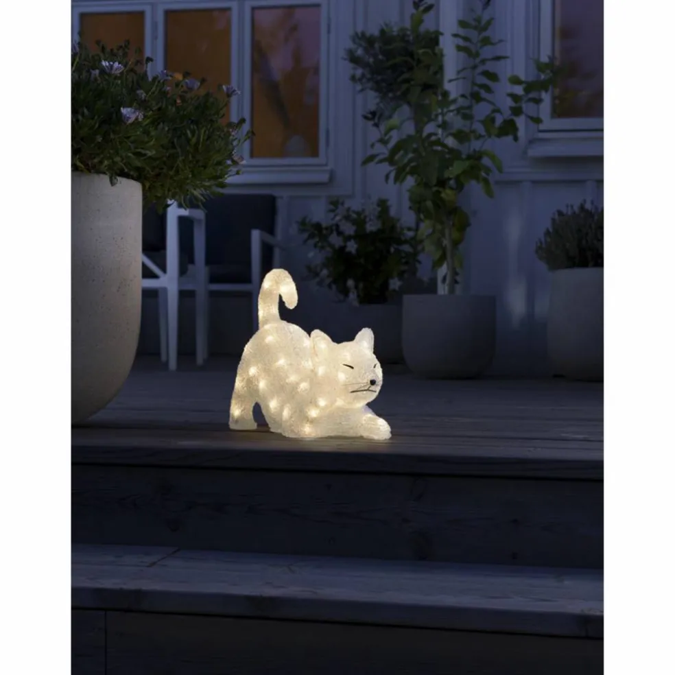 LED Figur, Kunststoff, BxHxL: 14 x 28 x 35 cm, inkl. Leuchtmittel