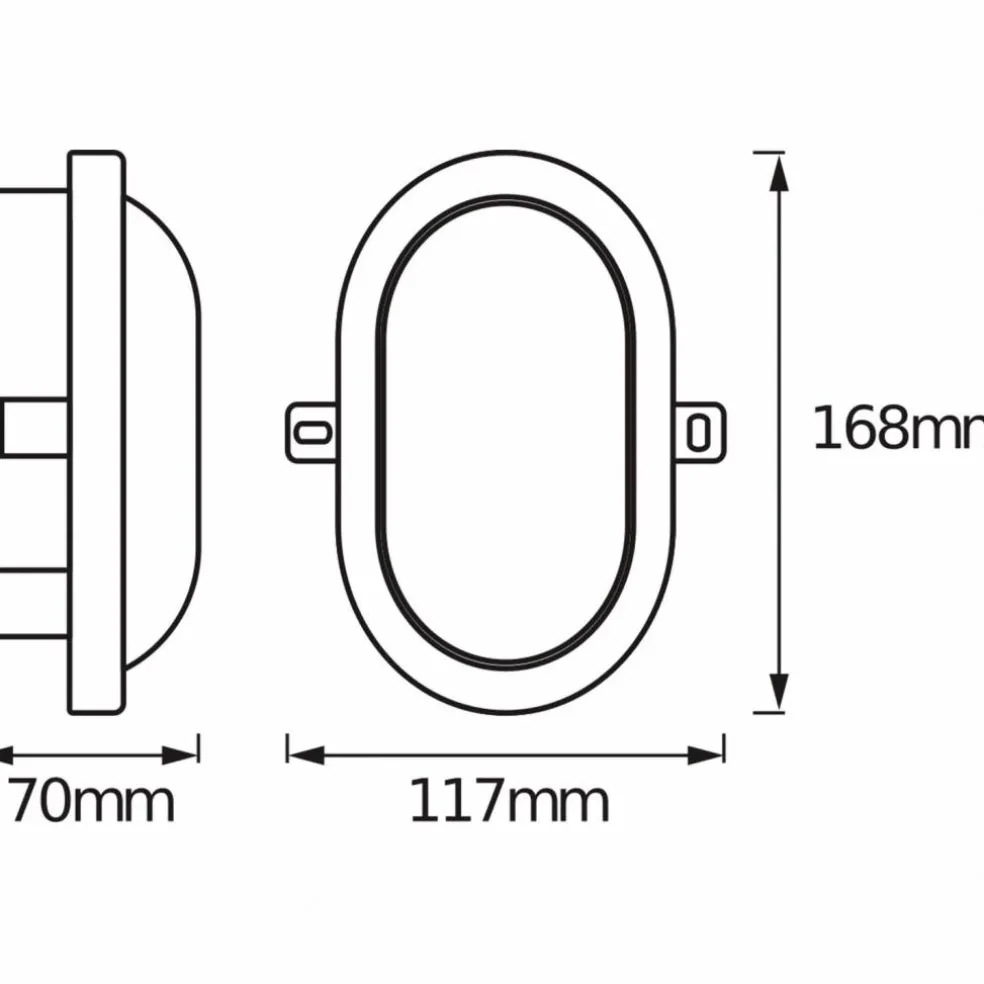 LED-Funktionsleuchte LED BULKHEAD