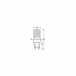 LED-Lampe »LED PIN G9«, 4,2 W, 240 V