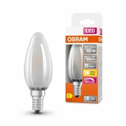 LED-Lampe »LED Retrofit CLASSIC B DIM«, 2700 K, 5,5 W, weiß