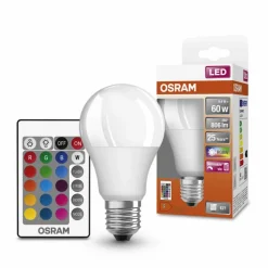 LED-Lampe »LED Retrofit RGBW lamps with remote control«, 2700 K, 9,7 W, weiß