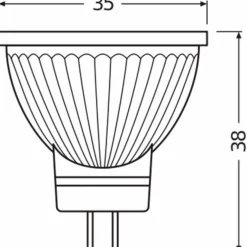 LED-Lampe »LED STAR MR11 12 V«, 2,5 W, 12 V