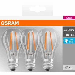 LED-Leuchtmittel »Base Classic«, 7 W, E27, neutralweiß