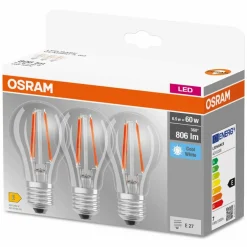 LED-Leuchtmittel »Base Classic«, 7 W, E27, neutralweiß