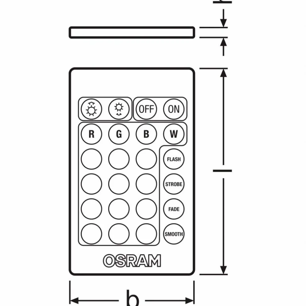 LED-Leuchtmittel LED Retrofit RGBW lamps with remote control
