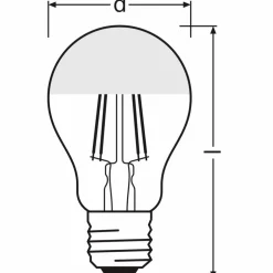 LED-Leuchtmittel LED Retrofit CLASSIC A Mirror