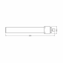 LED-Leuchtmittel OSRAM DULUX LED S EM & AC MAINS