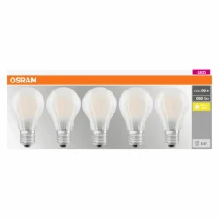 LED-Leuchtmittel, 7 W, E27, warmweiß