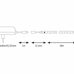 LED-Lichtband »SimpleLED«, inkl. Leuchtmittel, RGB (mehrfarbig)