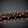 LED-Lichterkette, schwarz, Kabellänge: 26,98 m