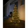 LED-Lichterkette, schwarz, Kabellänge: 13,78 m