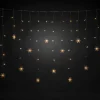 LED-Lichtervorhang, klar, Kabellänge: 10 m