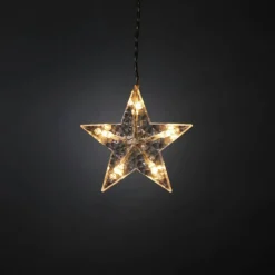 LED-Lichtervorhang, klar, Kabellänge: 10 m