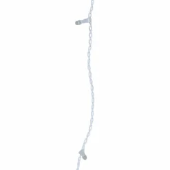 LED-Lichtervorhang, 13 m mit 96 LED, bernsteinfarben