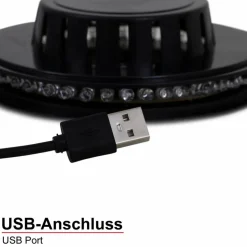 LED-Lichtrad »Fun/Deco«, ØxH: 12,5 cm x 3,8 cm, 3 W, 5 V