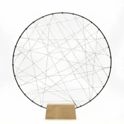 LED Metallsilhouette, Metall, BxHxL: 5 x 64 x 60 cm, inkl. Leuchtmittel