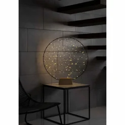 LED Metallsilhouette, Metall, BxHxL: 5 x 64 x 60 cm, inkl. Leuchtmittel