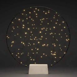 LED Metallsilhouette, Metall, BxHxL: 5 x 64 x 60 cm, inkl. Leuchtmittel