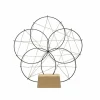 LED Metallsilhouette, Stahl, BxHxL: 5 x 44 x 40 cm, inkl. Leuchtmittel