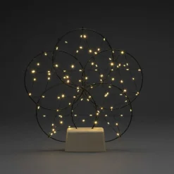 LED Metallsilhouette, Stahl, BxHxL: 5 x 44 x 40 cm, inkl. Leuchtmittel