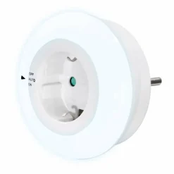 LED-Nachtlicht »Circle«, 0,8 W, Lichtfarbe: weiß, Kunststoff