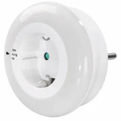 LED-Nachtlicht »Circle«, 0,8 W, Lichtfarbe: weiß, Kunststoff