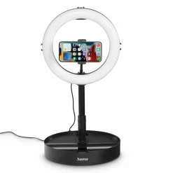LED-Ringlicht »FoldUp«, Ø: 26,5 cm, schwarz, Kunststoff
