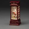 LED-Schneelaterne, Kunststoff, BxHxL: 10,5 x 25 x 10,5 cm, inkl. Leuchtmittel