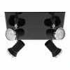 LED-Spot »TAMARA 1«, schwarz/chromfarben, 3 W, Stahl