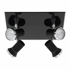 LED-Spot »TAMARA 1«, schwarz/chromfarben, 3 W, Stahl