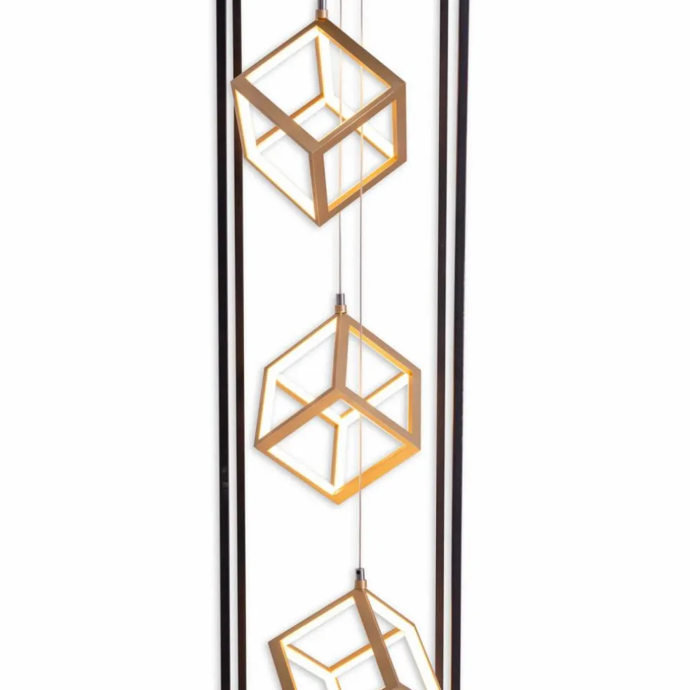 LED-Stehleuchte »Tripolis«, BxL: 260 x 260 mm, inkl. Leuchtmittel