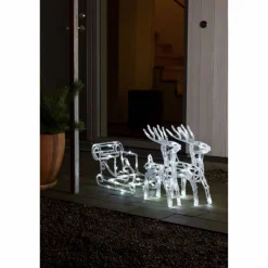 LED-Stern, Kunststoff, BxHxL: 28 x 40 x 59 cm, inkl. Leuchtmittel
