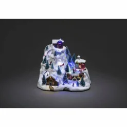 LED-Szenerie, Kunststoff, BxHxL: 20,5 x 27,5 x 31 cm, inkl. Leuchtmittel