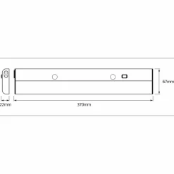 LED-Unterbauleuchte LinearLED Flat®