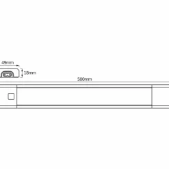 LED-Unterbauleuchte Linear LED Slim RGBW