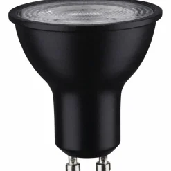 Leuchtmittel, GU10, 7W, 460LM, 2700K, schwarz