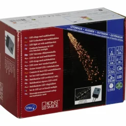 Lichterkette, 9,3 m mit 576 LED, bernsteinfarben