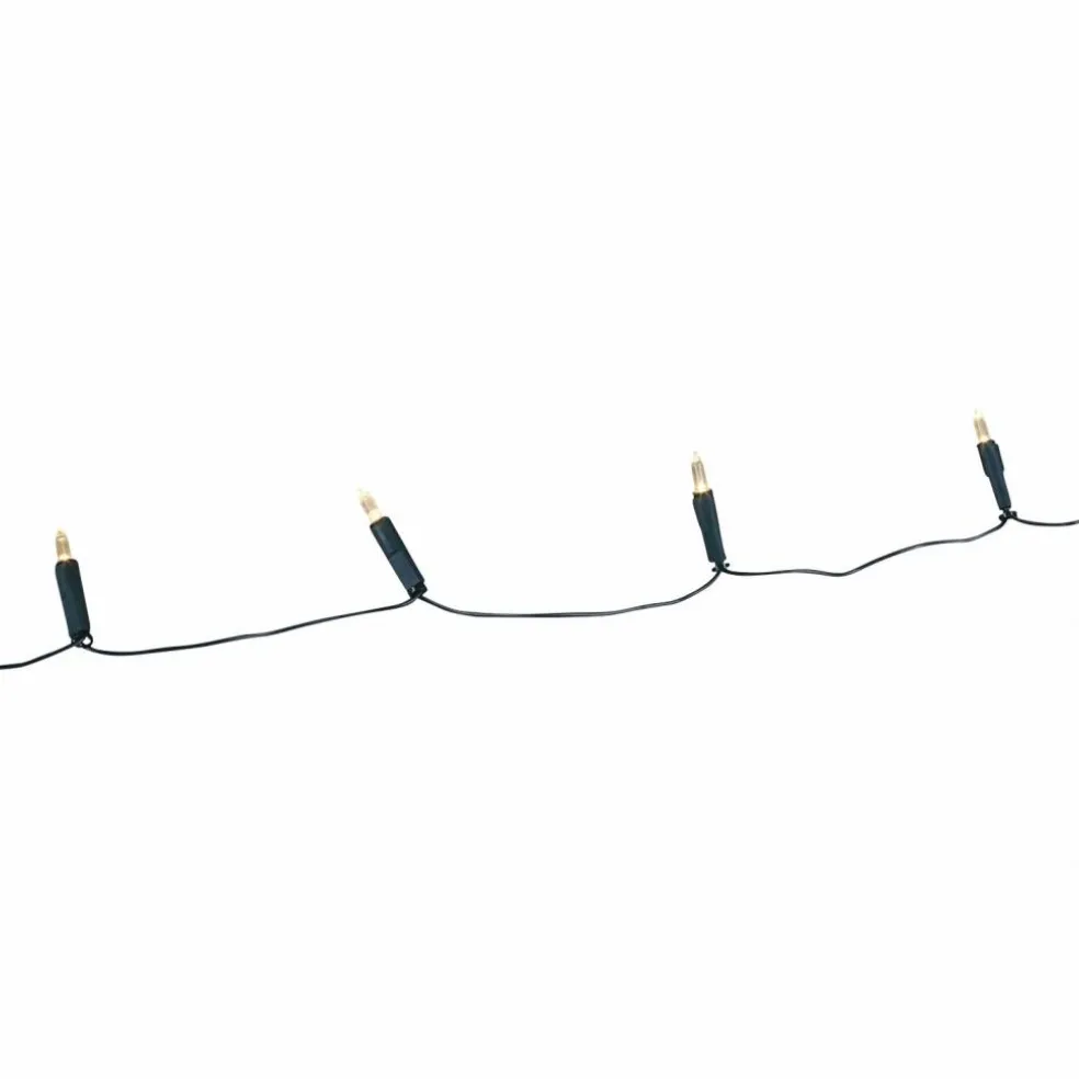 Lichterkette, 16,35 m mit 100 LED, warmweiß